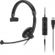 Sennheiser SC 45 USB MS Monoaural Diadema Negro - SENNHEISER-507083